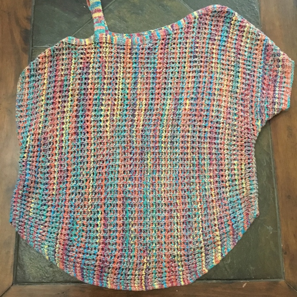 Cato Women’s Multi-Color Off The Shoulder Sweater Size L NWOT - Picture 2 of 6